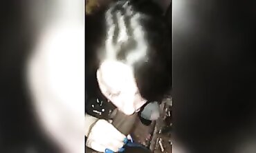 Milky Bimbo Gets On Her Knees For A Hardcore Blowjob