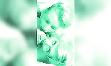Two Greedy Babes Suck and Fuck a Big Cock in a Threesome