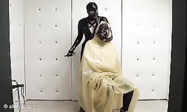 Anna Rose in Latex: Whirr Cut Part One