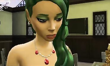 POV: Ultra-Cutie Eastern Bad Woman Starts All-Girl Fuck Fest in Dive Bar