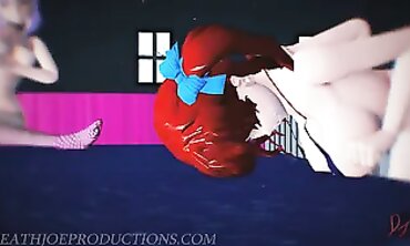 Sweetie Kuroko's Massive Tits in Hottest Anime Animation