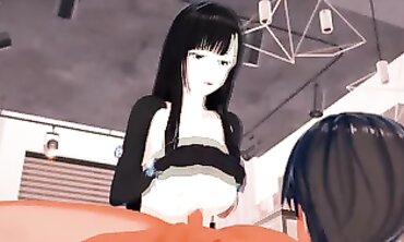 Reika Shimohira Anime Orgy with Creampie