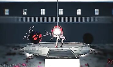 MMD R18: Mitsu and Kaat's Sexy Night Kiss