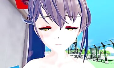 Zuikaku Azur Lane 3D Toon Blowjob & Creampie