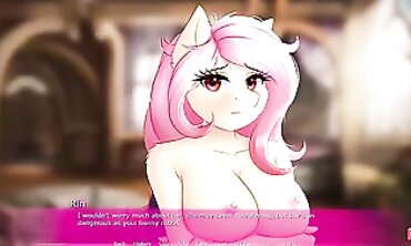 Flutterbat's Naughty Gaming Session: MILF with Big Tits and Ass