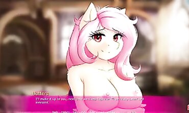 Flutterbat's Naughty Gaming Session: MILF with Big Tits and Ass