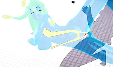 Suu: 3D Anime Monster Girl with Big Tits & Creampie