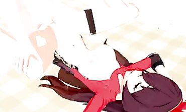 Amber Genshin Impact 3D Animated Hentai