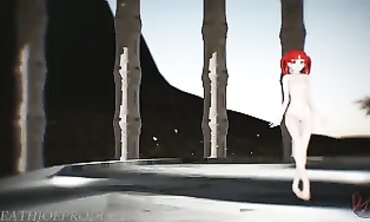 MMD: Kuroko's Little Bounce at the Beach