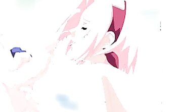 Sakura & Naruto Anime Compilation: Rough Sex, Big Dick & Squirting