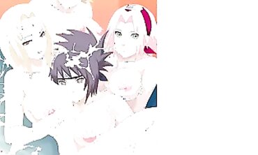 Sakura & Naruto Anime Compilation: Rough Sex, Big Dick & Squirting