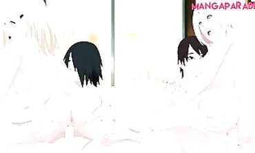 Sakura & Naruto Anime Compilation: Rough Sex, Big Dick & Squirting