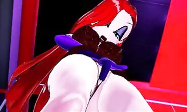 Jessica Rabbit Fingering Herself in a Motel Suite