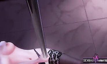 Sensuous Sweetheart Dancer Gets Rough Pummeling