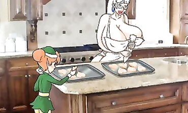 Tinker's Sensuous Christmas: Booty Spanked by a Lesbian Milf