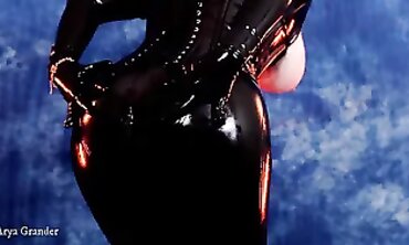 Princess Arya Grander's Latex Role Play