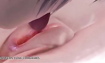 MMD Ahri: K-Pop Strip Dance and Creampie Fuck-a-thon