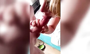 Hidden Blowjob With Her Beautiful Friend