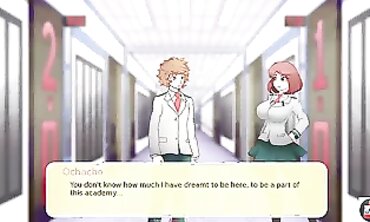 Hero Fuck-fest Academia: Cosplay Threesome Playthrough