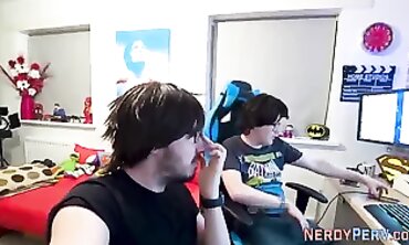 British Nerd Gets Ridden by a Thick Beefstick