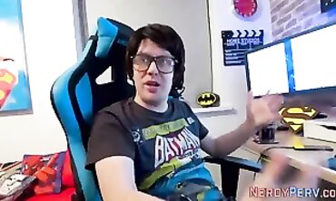 British Nerd Gets Ridden by a Thick Beefstick