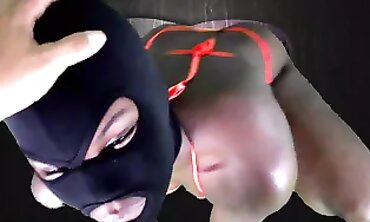 Petite Latina's First Amateur Interracial Tape