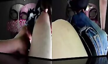 Petite Latina's First Amateur Interracial Tape