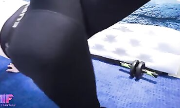 POV Gym Workout Turns Into a Lush Ass Fuck