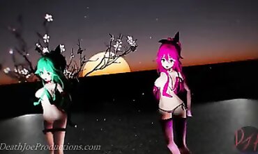 MMD R18 Yamakaze Duet: Enjoy Me If You Can