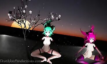 MMD R18 Yamakaze Duet: Enjoy Me If You Can