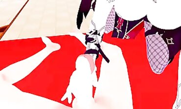 Rosaria Genshin Impact 3D Hentai Animation