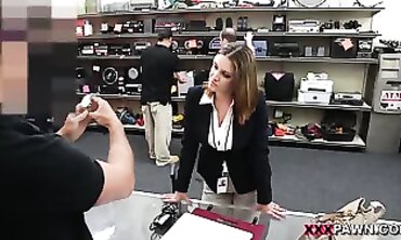 XXXPAWN: Latina MILF Trades Cash For Cock