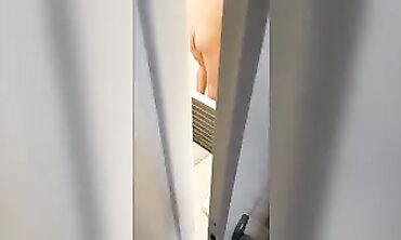Sneaky Bathroom Glimpse of My Step-Sister-in-Law