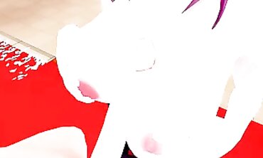 Rosaria Genshin Impact 3D Hentai Blowjob and Creampie