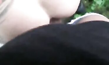 POV: Slutty MILF Gets A Public Creampie