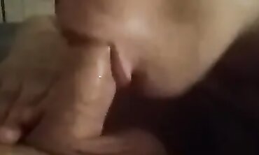 POV Cuckold Watches Wife Get Deepthroated