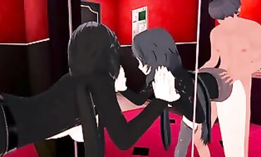 Chifuyu Orimura's Hardcore Animated Fuck-a-thon