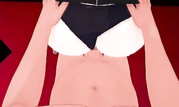 Chifuyu Orimura's Hardcore Animated Fuck-a-thon