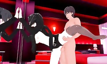 Chifuyu Orimura's Hardcore Animated Fuck-a-thon
