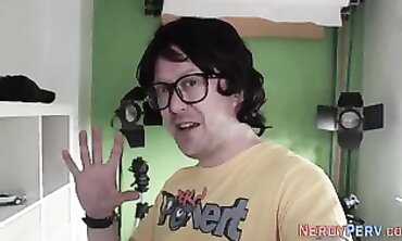 British Nerd Gets Into Sucking A Dick