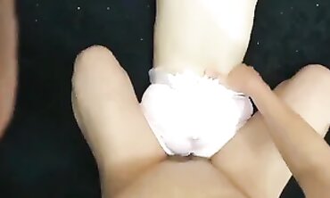 POV: Petite Daughter Gets Rough Prone Pounding from Daddy