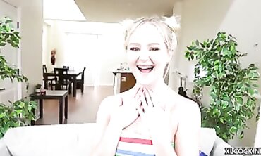 Petite Natalia Queen Gets Rough Interracial Fuck With Slim Poke