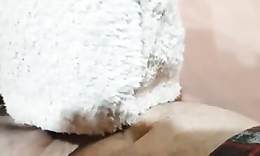 POV Latina MILF Blonde Gets Throat Creampie