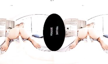 Skylar Snow Solo VR Masturbation With Toys