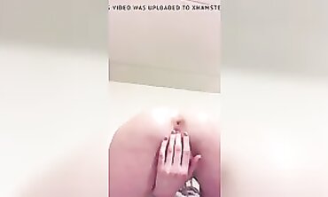 Slim Swedish Redhead Masturbates