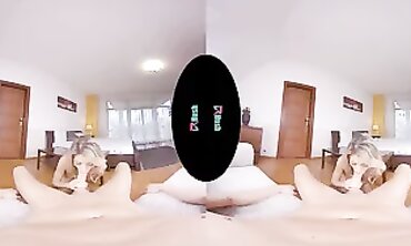 Rebecca Volpetti VR Blowjob and Sex