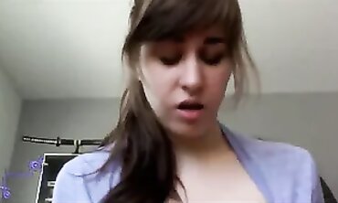 POV: Sexy Beauty Takes a Deep Creampie in Cowgirl Style