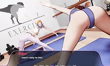 Ruby Gets Drilled on the Sofa