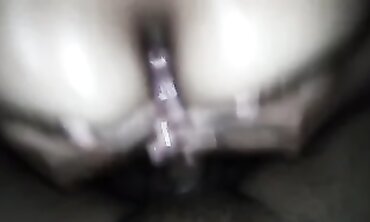 Ebony MILF Pink Swallows Cum After Rough Tits