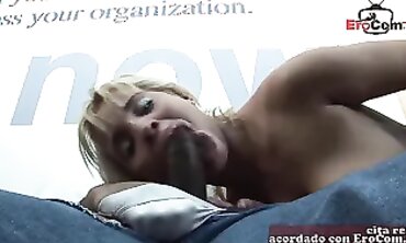 Spanish Blonde MILF Gets Banged by Her Amateur Boyfriend